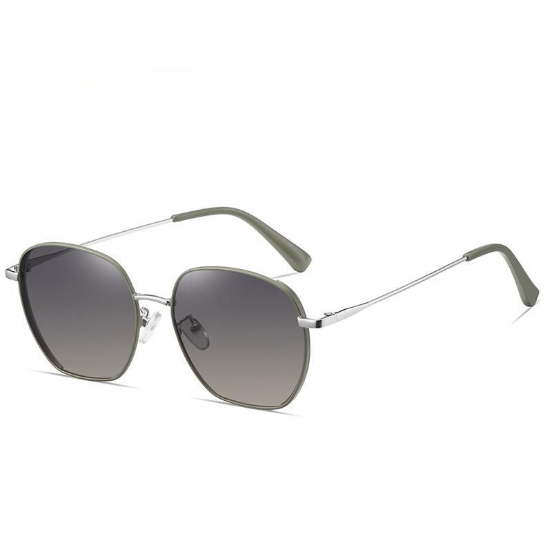 

Модные поляризованные солнцезащитные очки, женские квадратные солнцезащитные очки в большой оправе UV400, солнцезащитные очки TAC