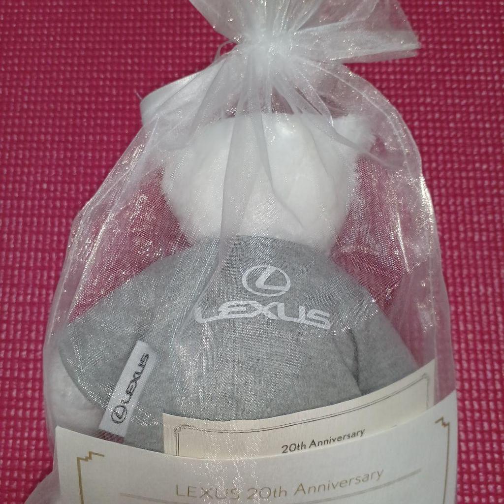 [USED] Excellent Condition LEXUS 20th Anniversary Mini Teddy Bear