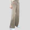 Women's Knitted Wide-leg Pants High-waist Thick Loose Wool Straight Pants Casual Solid Color Knitted Wool Pants