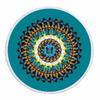 Telo Mare Rotondo Mandala con Frange Microfibra Assorbente Tappetino Copriletto Arazzo Coperta Asciugamano da Piscina da Bagno