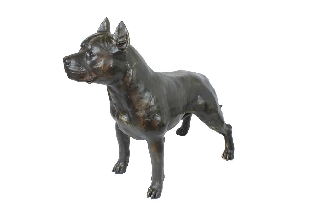Staffordshire Bull Terrier, Staffik, Staffi I - Statuetka Psa W Naturalnym Rozmiarze, Figura W Skali 1:1, Posąg Do Ogrodu Marki Art-Dog
