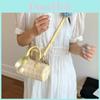 Small Pu Pillow Shoulder Bag With Zipper Closure For Urban Fashion