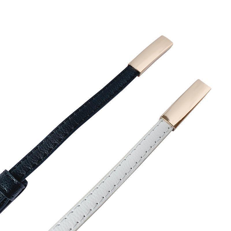 Elegant Women's Decorative Waist Belt For Coats Dresses Sweaters In Simple Minimalist Style