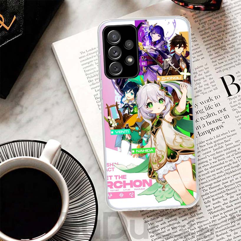 Fashion Anime Art Girls Cover For Samsung Galaxy A51 A50 A71 A70 Phone Case A21S A31 A41 A10 A20E A30 A40 A01 A11 A6 A7 A8 A9 Co