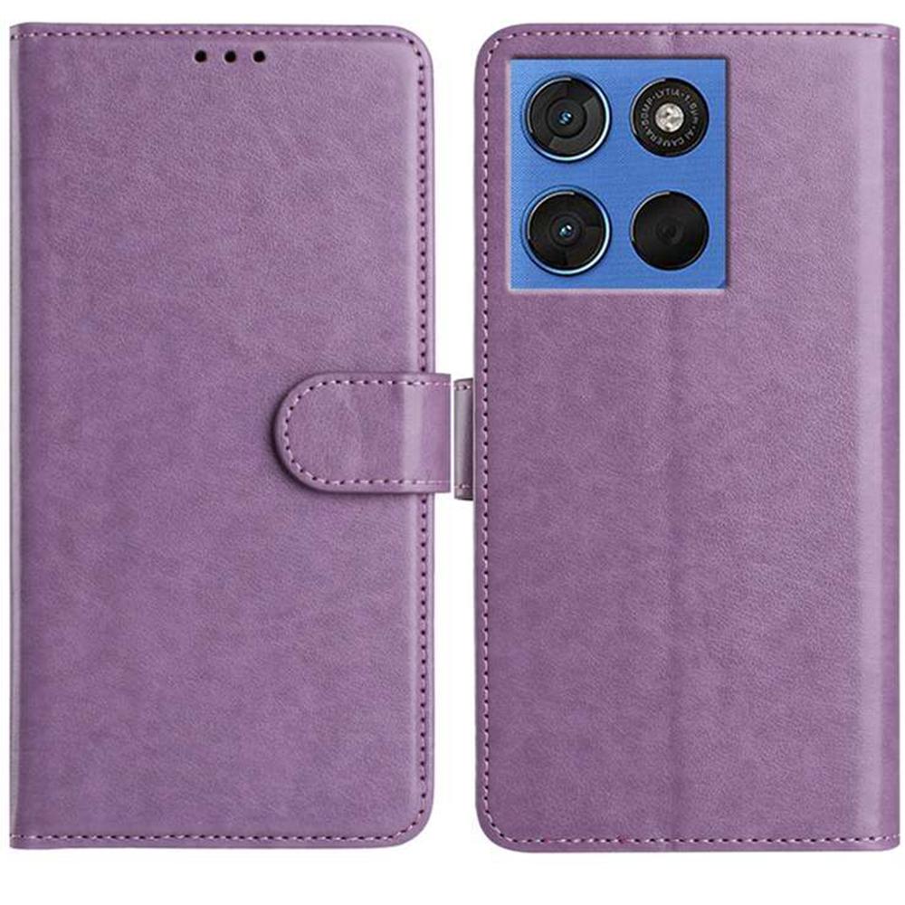 For Motorola Edge 70 5G Wallet Phone Case Stand PU Leather Folio Flip Cover with 8 Card Slot