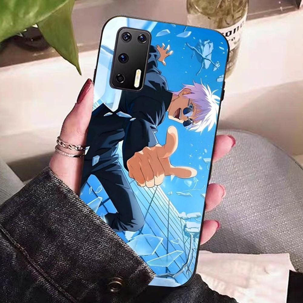 Cartoon Gojo Satoru Charaktere Handyhülle Für Huawei P 8 9 10 20 30 40 50 Pro Lite Psmart Honor 10 Lite 70 Mate 20lite