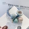 Korean Elegant Hair Rope Bracelet Scrunchie Women Elastic Hair Rubber Bands Accessories For Girls Tie Hair Ring Headdress Holder