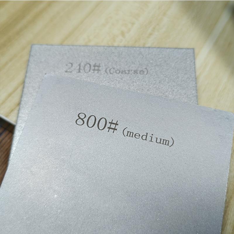 Diamond Sharpening Stone Knife Sharpener Hard Base Non-slip Grit 80-3000# Diamond Tools Fine Grinding Whetstone 170*75mm