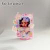 Arylic Photocard Holder 3 Inch Kawaii Photo Frame Picture Protector Card Case Idol Star Photo Binders Photo Packaging Supplies