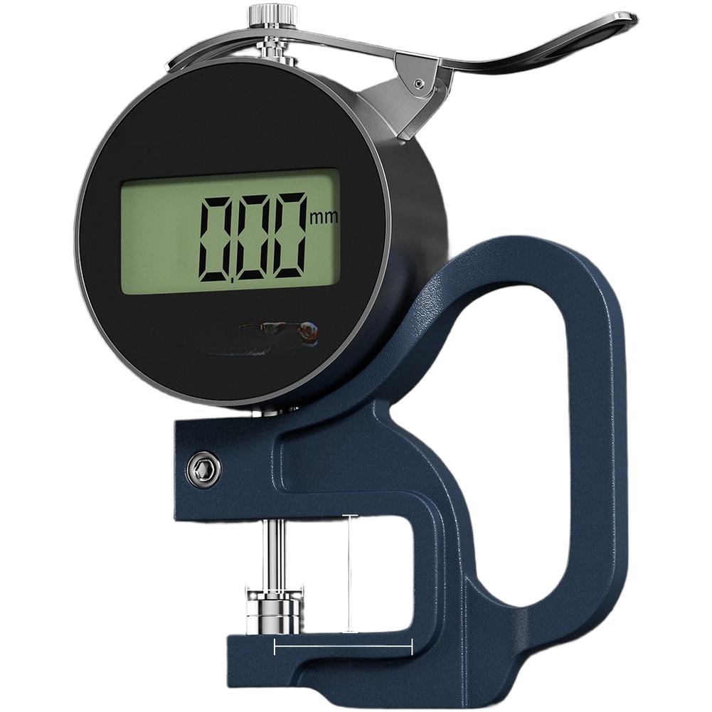 Digital Thickness Gauge IP54 Waterproof Dustproof High Accuracy Measuring Tool Supports Measurement Range Of 0-25.4mm