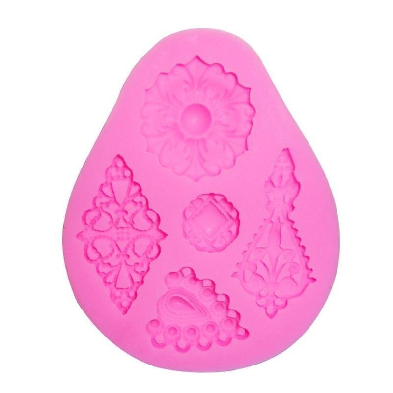 1 Pcs Diamond Shape Cake Molds Diamond Jewelry Silicone Cake 3d Decoration
