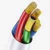 3.2ft/4.9ft Length USB To USB C Interface Power Cord 480Mbps Data Transfer Cable Support 5A Fast Charging for Tablets
