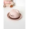 Daiso Kids Animal Embroidery Sun Hat Pink