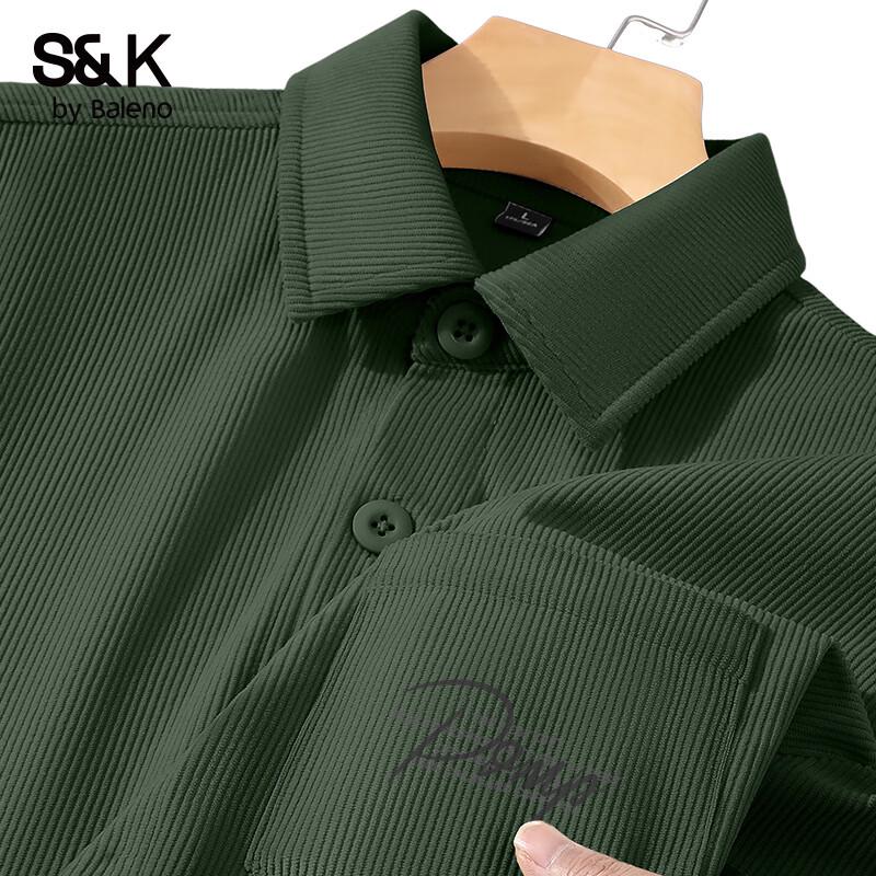 

Baleno S&K Series Men s Corduroy Long Sleeve Shirt 3XL