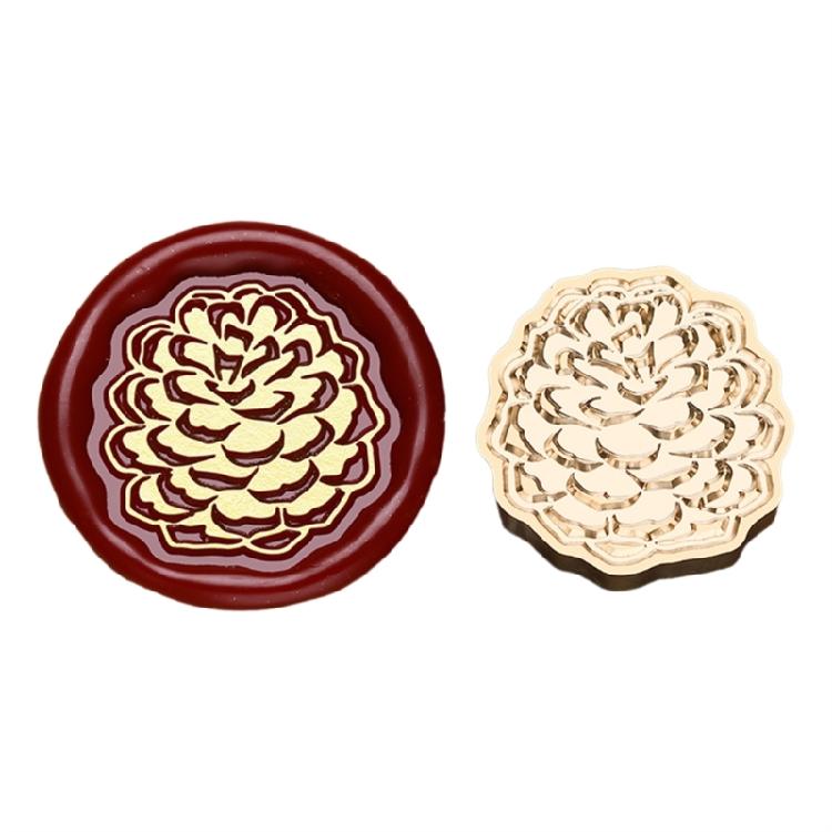 Christmas Vintage Sealing Stamp Head for Wedding Invitations Envelope Scrapbooking, Embossed Sealing Stamp Replacements