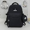 Schoolbag new Korean version college student couple schoolbag large capacity lightweight versatile travel backpack fashionable atmosphere