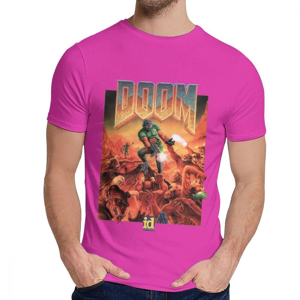 Picture Custom Doom Ii Hell On Earth 1994 T Shirt For Male Summer Cool Man 100