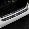 Car Carbon Fiber Trunk Tail Bumper Protector Sticker Accessory For Ford Ranger Focus Kuga Mustang ST Transit Mondeo Fusion Fiest