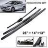 Hyundai i30 GD Elantra GT 2012-2017 Front & Rear Wiper Blades.