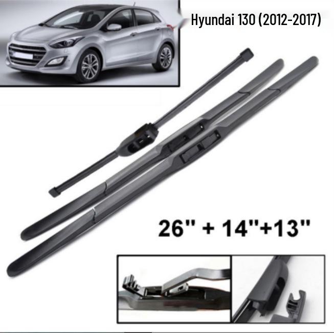 Hyundai i30 GD Elantra GT 2012-2017 Front & Rear Wiper Blades.