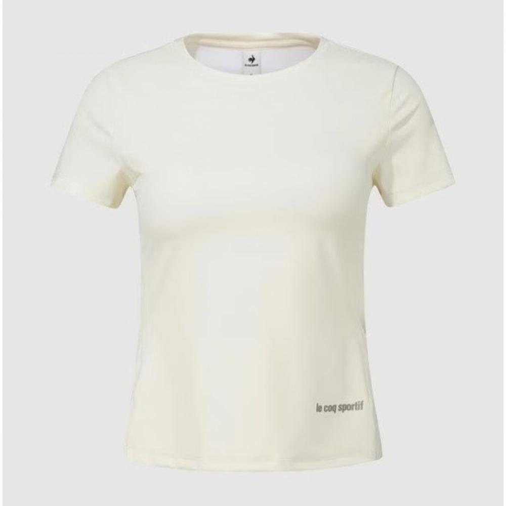 

Le Coq SporTif Women S Slim FiT T ShirT wiTh builT In Bra buT qq222erS42 BUT cream/95 L