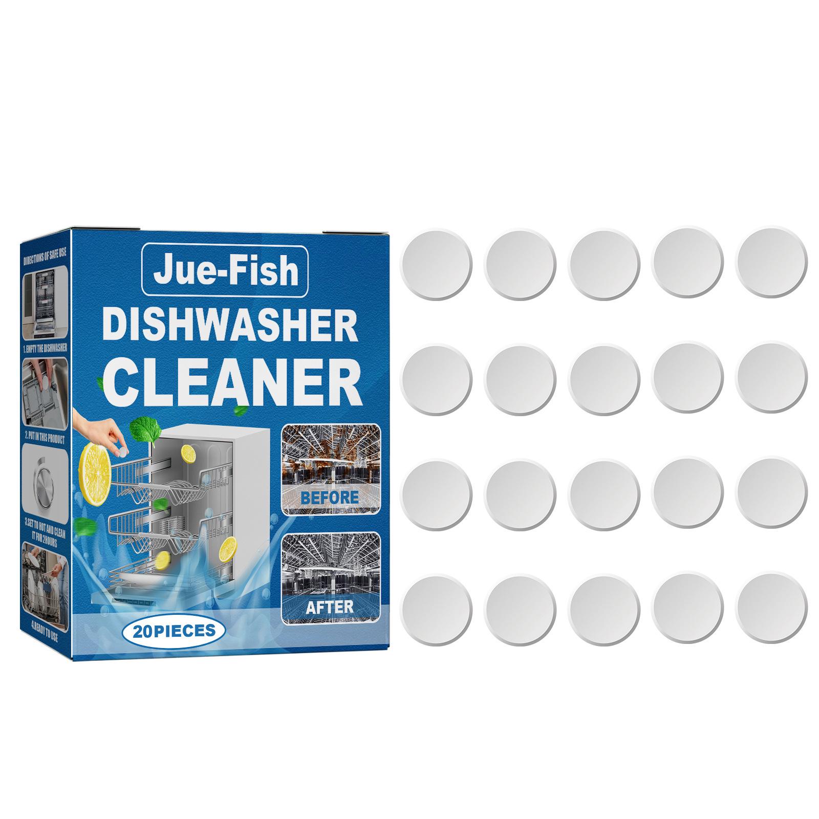 Jue-Fish Dishwasher Cleaning and Degreasing Tablets