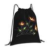 Four Directions Beadwork Flower Indigenous Wawezhi Canada School Bags Travel Laptop Backpack Flowers Floral Botanical Beading