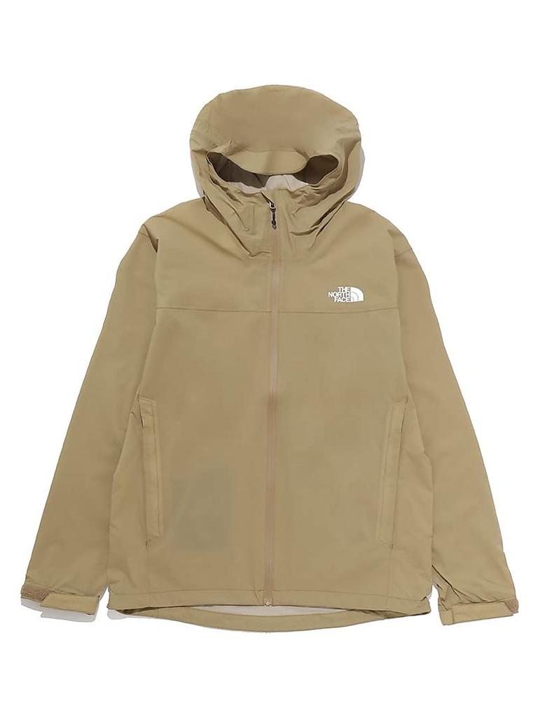 The North Face Venture Kelp Size L Men's Jacket, Waterproof, Windproof, Lightweight, Tan,