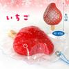 Soft 3D Ice Cream Squeeze Watery Made with Stress Realistic Ice Cream Ball Chain 5 11cm Extremely Squeeze - Chewy, Texture, Food-Grade Silicone,