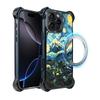 Etui Do Iphone 16 Pro Ibizu Dropguard Ultra Z Magsafe, Van Gogh, Gwieździsta Noc