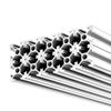 VEVOR 10PCS 2020 Aluminum Extrusion Profile, 48 Inch 1220 Mm, T Slot European Standard Anodized Linear Rail, High-Strength Extruded Aluminum Rail