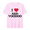 I Love Kidd Voodoo Album Tour 2025 Pattern Tshirt Summer Mens Women Hiphop Classic Pure Cotton Hot Sale Pop Tshirt Teenagers