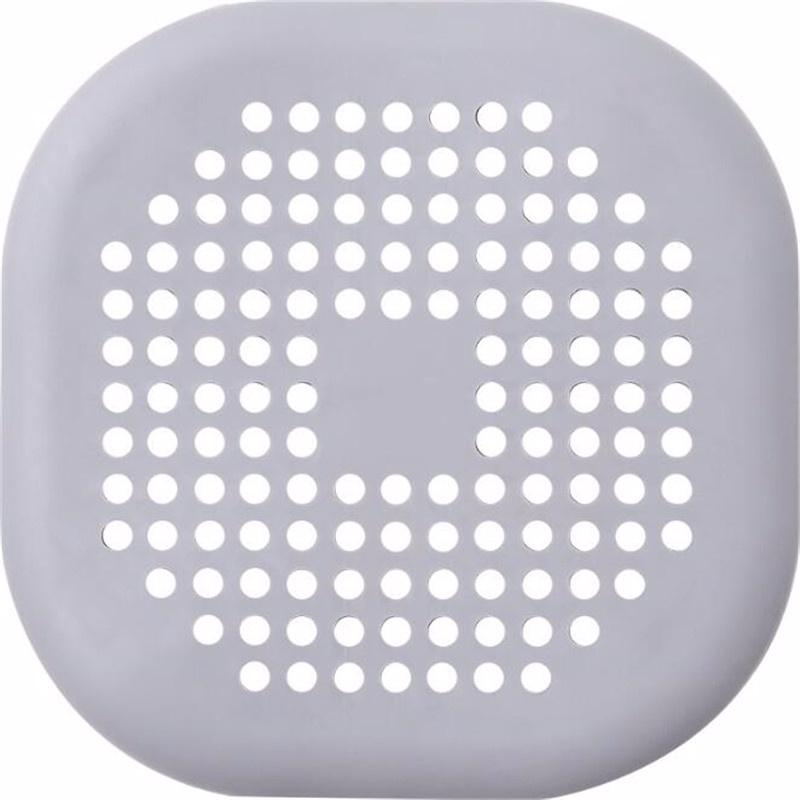 

1 шт., слив для кухонной раковины, ловушка для волос, пробка для ванной комнаты, крышка для душа, фильтры для пола серый