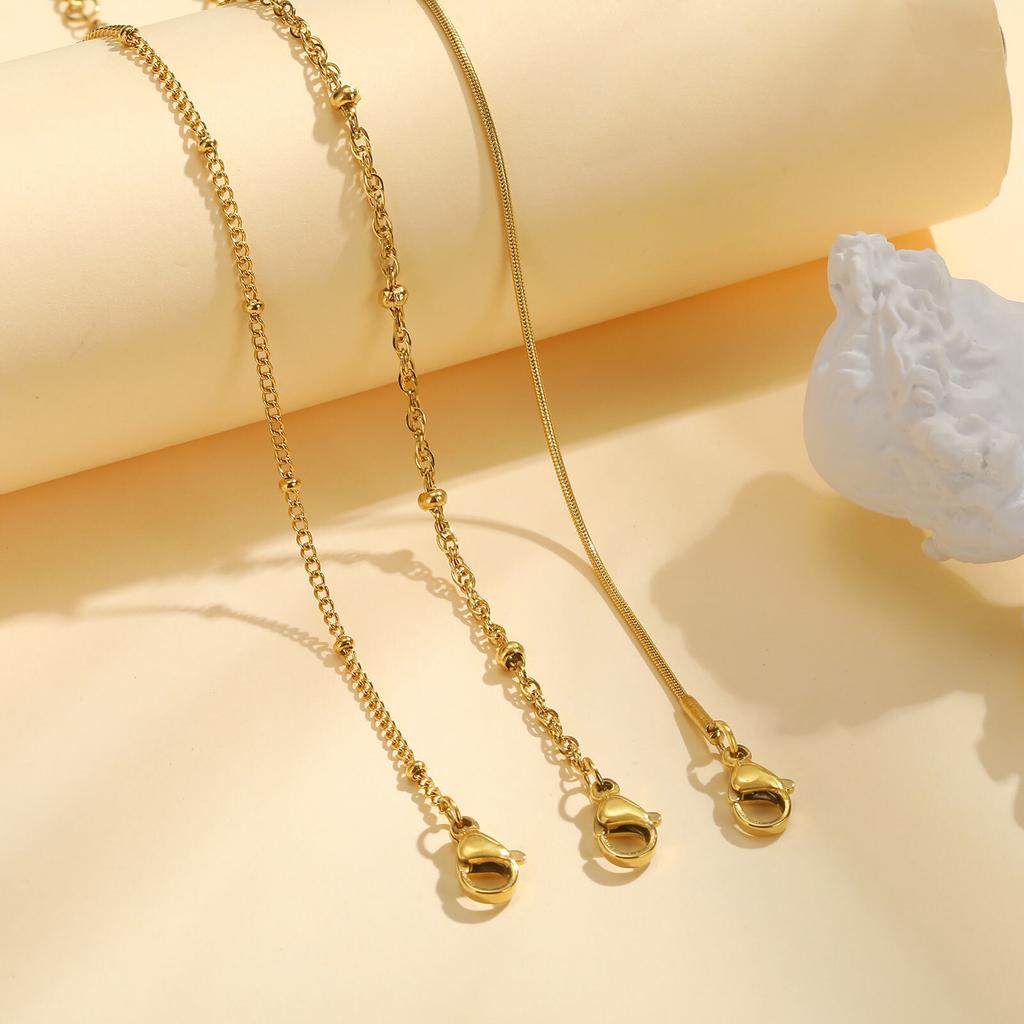 Cienka bransoletka damska, Stal nierdzewna pozłacana 18K, Wodoodporna i odporna biżuteria na nadgarstek