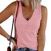 Plus Size Womens Tank Tops Summer Sleeveless Cami Blouse Ladies Vest Tee T Shirt