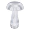 Desk Lamp Acrylic Rechargeable Cordless 3 Color Dimmable Touch Control Portable Mushroom Lamp for Be
