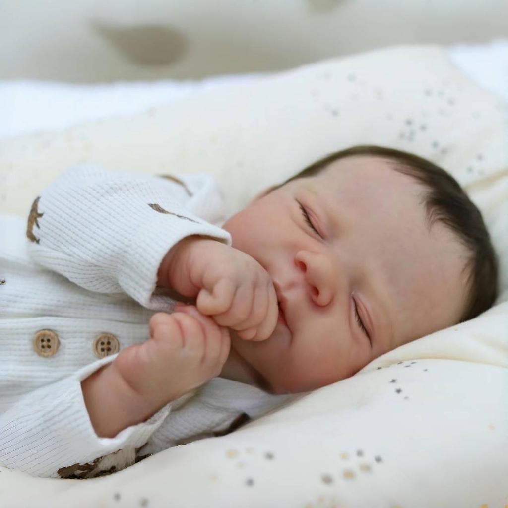 Bambole Reborn Pascale da 18 pollici, fatte a mano, realistiche, per neonati, regali di compleanno per bambini, carinissimi bambini