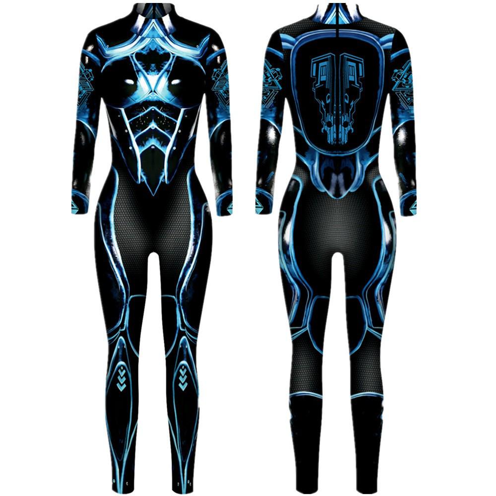 Halloween 3D Robot Armor Parent-Child Cosplay Jumpsuit