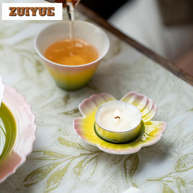 45ml Gradient Ramp Teacup Boutique Tea Bowl Cup For Tea Tea-tasting Smelling Cup Chazhan Master Cups Tea Set Retainer Cup Craft