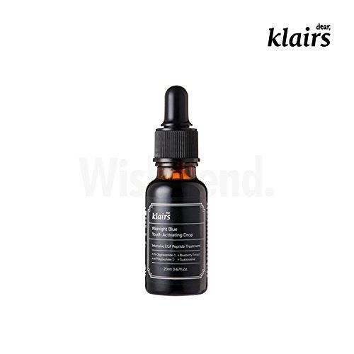 Sérum - Dear Klairs - Midnight Blue Youth Activating Drop - 20 ml - Anti-âge - Éclat de la peau