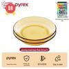 PYREX Amber Heat-Resistant Glass Bowl Set
