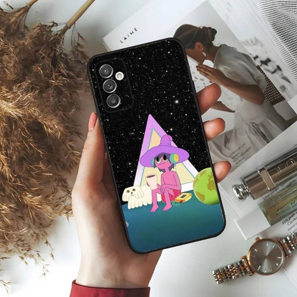 

The Midnight G-Gospel Phone Case For Samsung S24,23,22,30,21,10,9,Ultra,Plus,Lite,FE,5G Black Soft Case Samsung S225G