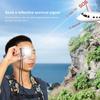 With Aim Indicator Signal/Survival Mirror Acrylic Material Emergency Self-Help Rescue  Camping