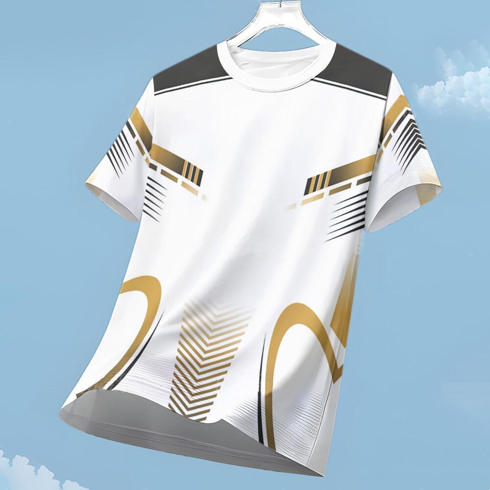 3D Print Sports Quick-dry Breathable Men Women T-shirt Outdoor Street Casual Run Simple Fitness Short Sleeve Top Clothing Summer