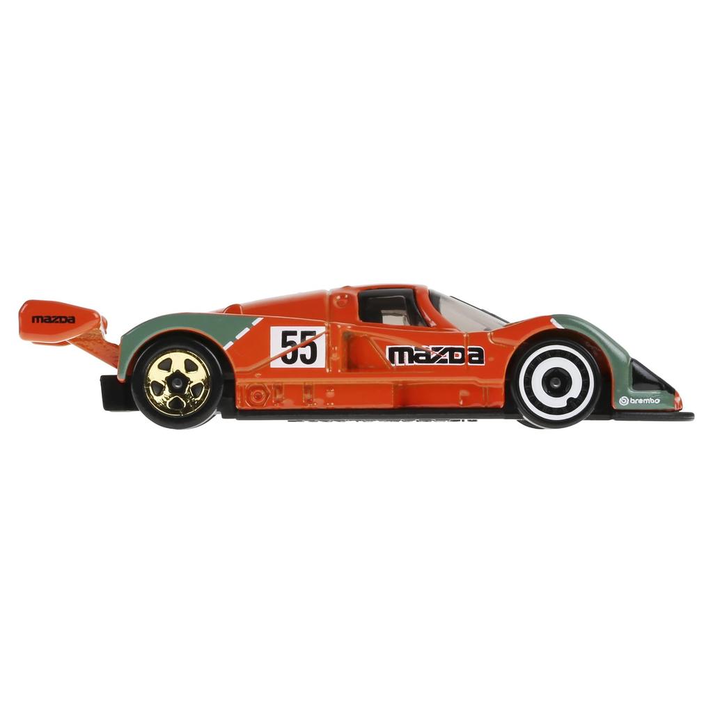 Hot Wheels Mazda 787B Basic Car Toy Mini Vehicle Orange HXR14 Ages 3 and Up