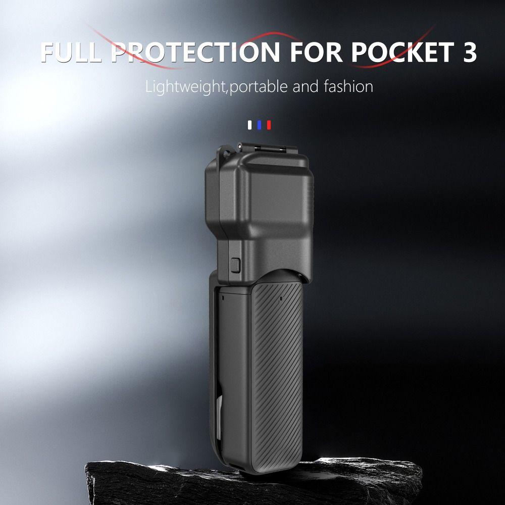 PC Camera Protective Cover 2 in 1 Dustproof Screen Protective Case Handheld Camera Accessories for DJI Osmo Pocket 3