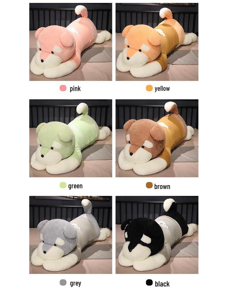 Niedliches Hundeplüsch Schlafkissen - Welpenpuppe Geschenk für Mädchen