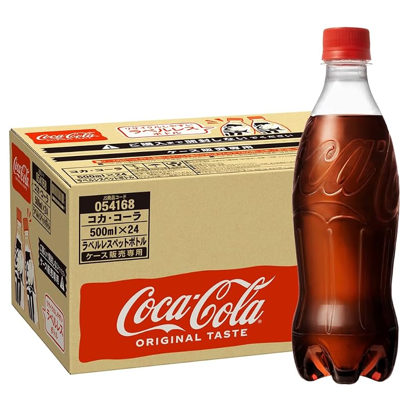 Coca-Cola Label-Free 500ml PET x 24 bottles