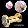 200 Degree Peephole 5/8 Inch Pipe Diameter Gold Door Viewer Brushed Chrome Red Bronze Wide Viewing Angle Peephole Office