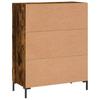 Sideboard Smoked Oak 69.5 X 34 X 90 Cm Wood Based Panel